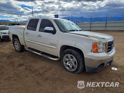 Czwarte zdjęcie samochodu z boku: 2011 GMC SIERRA K1500 SLT VIN:3GTP2WE38BG232746 - miniatura
