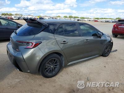 Trzecie zdjęcie samochodu z tyłu: 2020 TOYOTA COROLLA XSE VIN:JTNC4RBE6L3100200 - miniatura