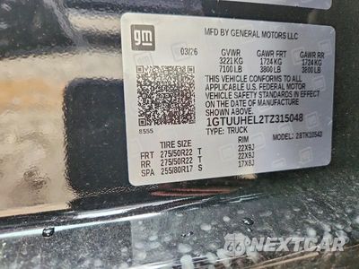 Zdjęcie 12 z 12 samochodu: 2026 GMC SIERRA K1500 DENALI ULTIMATE VIN:1GTUUHEL2TZ315048 - miniatura