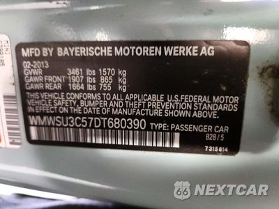 Zdjęcie 12 z 12 samochodu: 2013 MINI COOPER VIN:WMWSU3C57DT680390 - miniatura