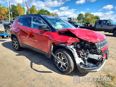 Czwarte zdjęcie samochodu z boku: 2025 JEEP COMPASS LIMITED VIN:3C4NJDCN5ST605753 - miniatura