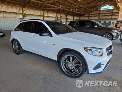 Czwarte zdjęcie samochodu z boku: 2018 MERCEDES-BENZ GLC 43 4MATIC AMG VIN:WDC0G6EB6JF472138 - miniatura