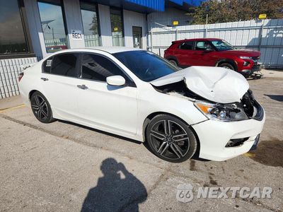 Czwarte zdjęcie samochodu z boku: 2017 HONDA ACCORD SPORT SPECIAL EDITION VIN:1HGCR2E15HA036970 - miniatura