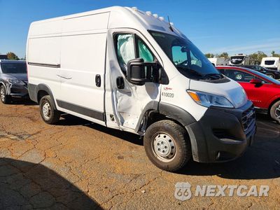 Czwarte zdjęcie samochodu z boku: 2023 RAM PROMASTER 1500 1500 HIGH VIN:3C6LRVBG4PE540356 - miniatura