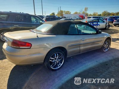 Trzecie zdjęcie samochodu z tyłu: 2002 CHRYSLER SEBRING LXI VIN:1C3EL55R42N248232 - miniatura