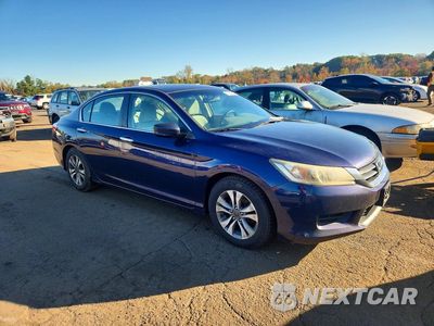 Czwarte zdjęcie samochodu z boku: 2013 HONDA ACCORD LX VIN:1HGCR2F3XDA085558 - miniatura
