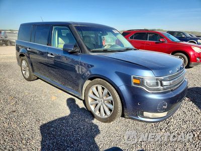 Czwarte zdjęcie samochodu z boku: 2019 FORD FLEX LIMITED VIN:2FMHK6DT1KBA03488 - miniatura