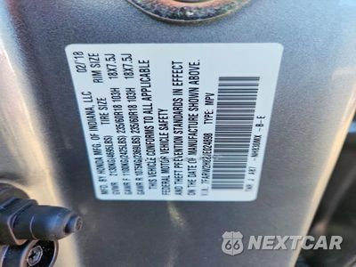 Zdjęcie 13 z 13 samochodu: 2018 HONDA CR-V EXL VIN:7FARW2H82JE024898 - miniatura