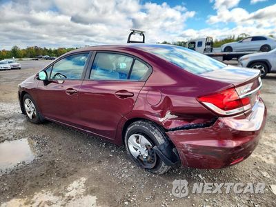 Drugie zdjęcie samochodu z przodu: 2013 HONDA CIVIC LX VIN:2HGFB2F54DH556981 - miniatura