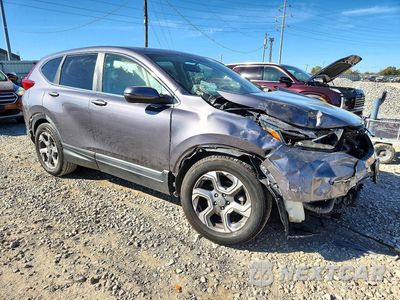 Czwarte zdjęcie samochodu z boku: 2018 HONDA CR-V EXL VIN:7FARW2H88JE054925 - miniatura