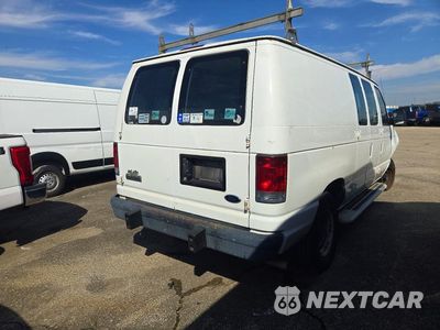 Trzecie zdjęcie samochodu z tyłu: 2008 FORD ECONOLINE E250 VAN VIN:1FTNE24W58DA97590 - miniatura