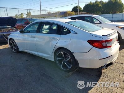 Drugie zdjęcie samochodu z przodu: 2022 HONDA ACCORD SPORT VIN:1HGCV1F3XNA119327 - miniatura