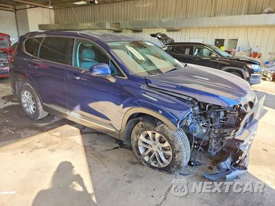Czwarte zdjęcie samochodu z boku: 2019 HYUNDAI SANTA FE SEL 2.4L VIN:5NMS3CAD7KH072898 - miniatura