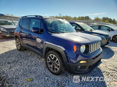 Czwarte zdjęcie samochodu z boku: 2016 JEEP RENEGADE LATITUDE VIN:ZACCJABT7GPE19314 - miniatura