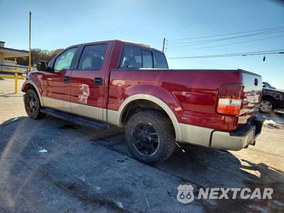 Drugie zdjęcie samochodu z przodu: 2008 FORD F150 SUPERCREW VIN:1FTPW12VX8KC58215 - miniatura