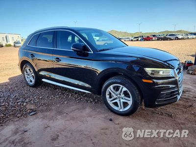 Czwarte zdjęcie samochodu z boku: 2019 AUDI Q5 PREMIUM VIN:WA1ANAFY1K2028349 - miniatura