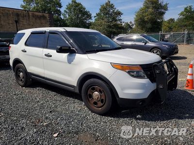 Czwarte zdjęcie samochodu z boku: 2014 FORD EXPLORER POLICE INTERCEPTOR VIN:1FM5K8AR5EGA80921 - miniatura