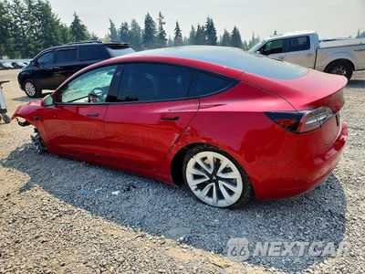 Drugie zdjęcie samochodu z przodu: 2022 TESLA MODEL 3 VIN:5YJ3E1EB1NF12969X - miniatura