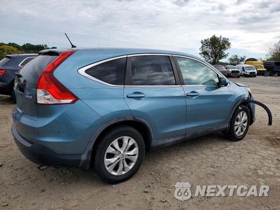 Trzecie zdjęcie samochodu z tyłu: 2014 HONDA CR-V EX VIN:5J6RM4H57EL047044 - miniatura