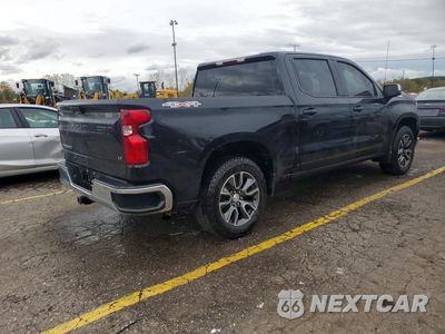Trzecie zdjęcie samochodu z tyłu: 2022 CHEVROLET SILVERADO K1500 LT-L VIN:1GCPDKEK5NZ561595 - miniatura