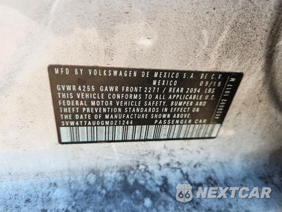 Zdjęcie 13 z 13 samochodu: 2016 VOLKSWAGEN GTI S/SE VIN:3VW4T7AU0GM021244 - miniatura