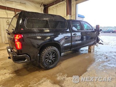 Trzecie zdjęcie samochodu z tyłu: 2022 CHEVROLET SILVERADO K1500 RST VIN:3GCUDEEL0NG583162 - miniatura