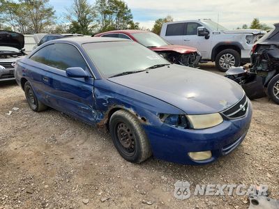 Czwarte zdjęcie samochodu z boku: 2000 TOYOTA CAMRY SOLARA SE VIN:2T1CG22P6YC293810 - miniatura