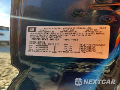 Zdjęcie 12 z 12 samochodu: 2005 CHEVROLET SILVERADO K1500 VIN:2GCEK19VX51161164 - miniatura
