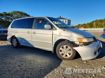 Czwarte zdjęcie samochodu z boku: 2002 HONDA ODYSSEY EX VIN:2HKRL18652H554718 - miniatura