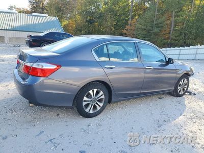 Trzecie zdjęcie samochodu z tyłu: 2014 HONDA ACCORD LX VIN:1HGCR2F3XEA225481 - miniatura