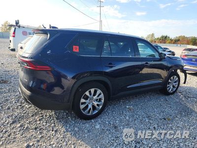 Trzecie zdjęcie samochodu z tyłu: 2025 TOYOTA GRAND HIGHLANDER HYBRID LIMITED VIN:5TDACAB53SS062244 - miniatura