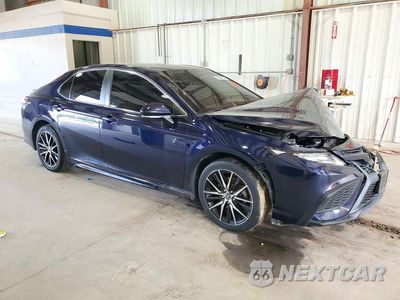 Czwarte zdjęcie samochodu z boku: 2022 TOYOTA CAMRY SE VIN:4T1G11AK1NU665325 - miniatura