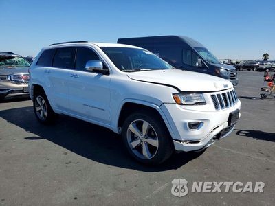 Czwarte zdjęcie samochodu z boku: 2015 JEEP GRAND CHEROKEE OVERLAND VIN:1C4RJFCG5FC229605 - miniatura