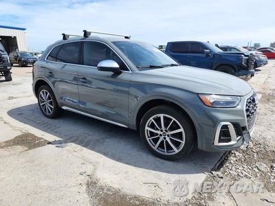 Czwarte zdjęcie samochodu z boku: 2022 AUDI SQ5 PREMIUM PLUS VIN:WA1B4AFY2N2031353 - miniatura