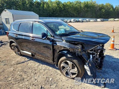 Czwarte zdjęcie samochodu z boku: 2021 HYUNDAI SANTA FE SEL VIN:5NMS6DAJ2MH308783 - miniatura