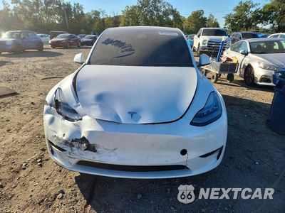 Piąte zdjęcie samochodu w środku: 2021 TESLA MODEL Y VIN:5YJYGDEE6MF198648 - miniatura