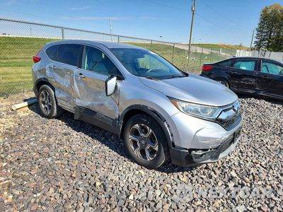 Czwarte zdjęcie samochodu z boku: 2017 HONDA CR-V EX VIN:5J6RW2H51HL016133 - miniatura