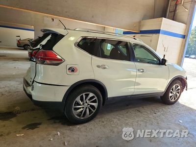Trzecie zdjęcie samochodu z tyłu: 2014 NISSAN ROGUE SL VIN:5N1AT2MV6EC808321 - miniatura