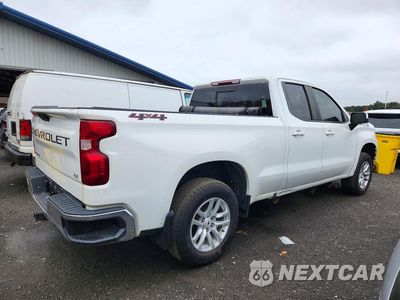 Trzecie zdjęcie samochodu z tyłu: 2019 CHEVROLET SILVERADO K1500 LT VIN:1GCRYDED0KZ310909 - miniatura