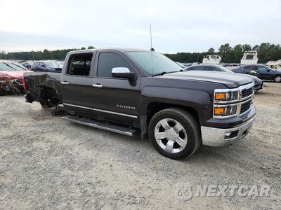 Czwarte zdjęcie samochodu z boku: 2014 CHEVROLET SILVERADO K1500 LTZ VIN:3GCUKSEC0EG431001 - miniatura