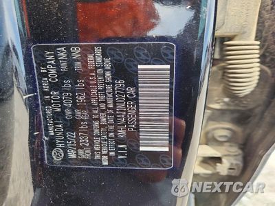 Zdjęcie 13 z 13 samochodu: 2022 HYUNDAI ELANTRA LIMITED VIN:KMHLN4AJ1NU027796 - miniatura