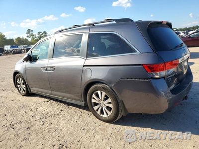 Drugie zdjęcie samochodu z przodu: 2016 HONDA ODYSSEY SE VIN:5FNRL5H30GB042142 - miniatura