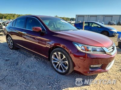 Czwarte zdjęcie samochodu z boku: 2014 HONDA ACCORD SPORT VIN:1HGCR2F54EA039873 - miniatura
