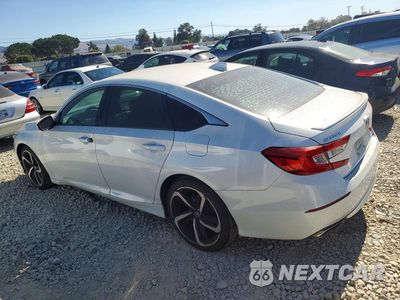 Drugie zdjęcie samochodu z przodu: 2018 HONDA ACCORD SPORT VIN:1HGCV1F35JA152407 - miniatura