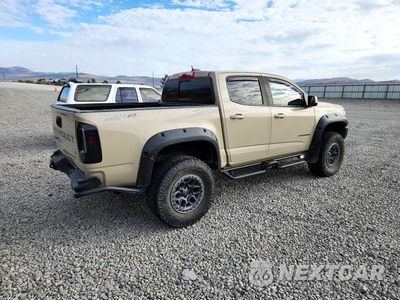 Trzecie zdjęcie samochodu z tyłu: 2021 CHEVROLET COLORADO ZR2 VIN:1GCGTEEN3M1250503 - miniatura