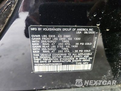 Zdjęcie 13 z 13 samochodu: 2026 VOLKSWAGEN ATLAS SE VIN:1V2HN2CA5TC506543 - miniatura