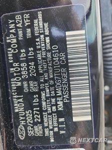 Zdjęcie 12 z 12 samochodu: 2026 HYUNDAI ELANTRA SEL SPORT VIN:KMHLM4DG7TU104610 - miniatura