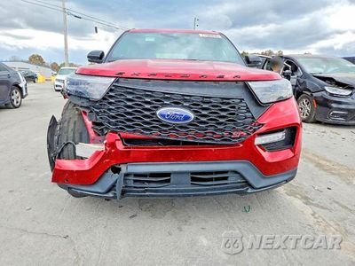 Piąte zdjęcie samochodu w środku: 2022 FORD EXPLORER ST VIN:1FM5K8GC8NGA70435 - miniatura