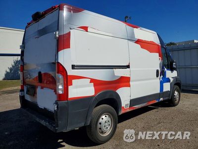 Trzecie zdjęcie samochodu z tyłu: 2021 RAM PROMASTER 1500 DELIVERY VAN VIN:3C6LRVBG9ME543524 - miniatura