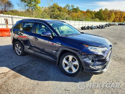 Czwarte zdjęcie samochodu z boku: 2020 TOYOTA RAV4 LIMITED VIN:JTMDWRFV6LD539386 - miniatura